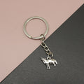 Zinc Alloy Wolf Shape Keychain Key Ring Gift view 1