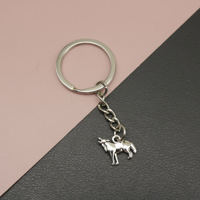 Zinc Alloy Wolf Shape Keychain Key Ring Gift