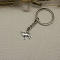 Zinc Alloy Wolf Shape Keychain Key Ring Gift view 3