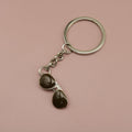 Metal Eyeglasses Keychain Fashion Bag Charm Gift view 4