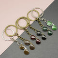 Metal Eyeglasses Keychain Fashion Bag Charm Gift view 1