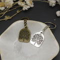 Metal Tree of Life Keychain Bag Charm view 4