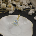 Zinc Alloy Enamel Dinosaur Keychain Bag Charm Gift Accessory view 3