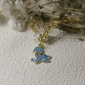 Zinc Alloy Enamel Dinosaur Keychain Bag Charm Gift Accessory view 2