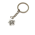 Metal Geometric Flower Keychain For Fashion Bag Charm Gift view 5