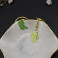 Zinc Alloy Enamel Dinosaur Keychain Cute Bag Charm Gift view 4