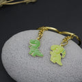 Zinc Alloy Enamel Dinosaur Keychain Cute Bag Charm Gift view 3