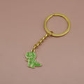 Zinc Alloy Enamel Dinosaur Keychain Cute Bag Charm Gift view 6