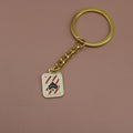 Metal Poker Card Keychain Bag Charm Gift view 4