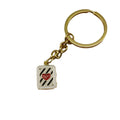 Metal Poker Card Keychain Bag Charm Gift view 5