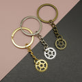 Zinc Alloy Gear Shape Keychain Key Ring Gift view 1