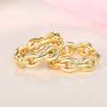 French Style Geometric Ear Cuff Earrings For Women, Minimalist European Fashion Ear Jewelry view 3