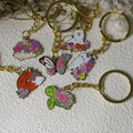 Zinc Alloy Animal Shape Keychain Bag Charm Gift view 2