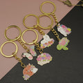 Zinc Alloy Animal Shape Keychain Bag Charm Gift view 1