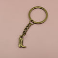 Metal Shoe Boot Keychain Bag Charm Gift for Car view 6