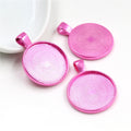 25mm Gold Zinc Alloy Charm Pendant No.835526 for DIY Necklace Bracelet Jewelry Making view 4