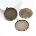 25mm 3g Gold Zinc Alloy Charm Pendant for DIY Necklace Bracelet Jewelry Making view 4