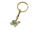 Zinc Alloy Enamel Turtle Keychain Bag Charm Gift view 5