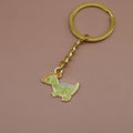 Metal Minimalist Bicycle Oil Drop Keychain Bag Charm view 6