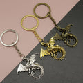 Metal Flying Dragon Keychain Car Key Ring Gift view 1