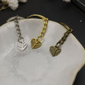 Metal Winged Heart Keychain Angel Bag Charm Gift view 4
