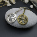 Zinc Alloy Mom Heart Tree Keychain Bag Charm Gift view 4
