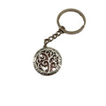 Zinc Alloy Mom Heart Tree Keychain Bag Charm Gift view 5