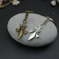Metal Geometric Chinese Knot Keychain For Bag Charm Gift view 4