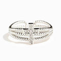 European American Multi Layer Line Ring For Women, Fashion Zircon Statement Finger Jewelry view 2