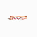 Sweet Heart Shaped Ring For Women With Inlaid Zircon, Mini Delicate Fashion Jewelry Accessory view 5