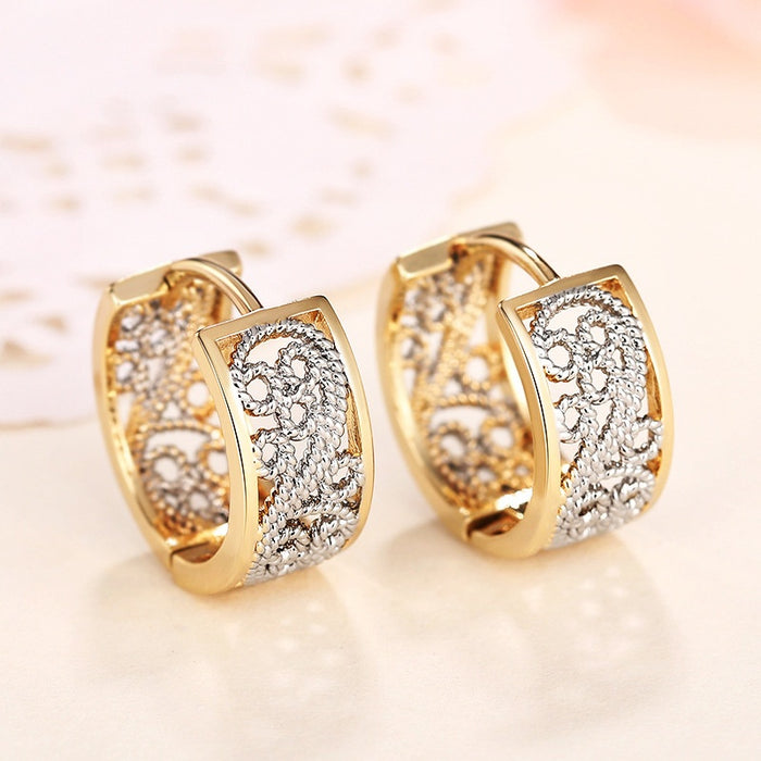 Exquisite French Vintage Stud Earrings For Women, Everyday Fashion Jewelry Accessories