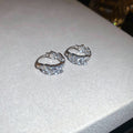 Rhinestone U Shaped Wheat Alloy Drop Earrings Korean Light Luxury Fashion Ear Cuffs view 4