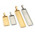 19x38mm Gold Zinc Alloy Charm Pendant for DIY Necklace Bracelet Jewelry Making view 5