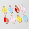 20x10mm Gold Zinc Alloy Charm Pendant for DIY Necklace Bracelet Jewelry Making view 2