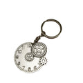 Zinc Alloy Gear Clock Keychain Steampunk Bag Charm Gift view 5