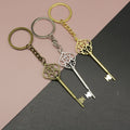Metal Key Shape Keychain For Key Ring Gift view 1