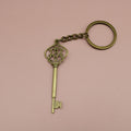 Metal Key Shape Keychain For Key Ring Gift view 6