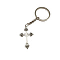 Metal Cross Keychain Key Ring Bag Charm Gift view 5