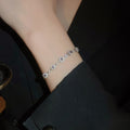 Adjustable Zircon Star Faux Pearl Bangle For Women Minimalist Retro Geometric Jewelry view 4