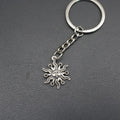 Zinc Alloy Sunflower Keychain Bag Charm Gift Key Ring view 4