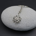 Zinc Alloy Sunflower Keychain Bag Charm Gift Key Ring view 3