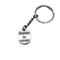 Metal Remember The Moments Keychain Gift Key Ring view 5