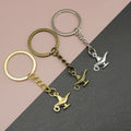 Metal Magic Lamp Keychain Bag Charm Gift view 1