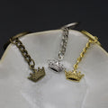 Metal Crown Keychain Bag Charm Gift view 4