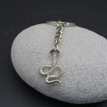 Zinc Alloy Cobra Snake Shape Keychain Bag Charm Gift Accessory view 3