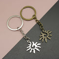 Alloy Sun Charm Keychain Bag Charm view 1