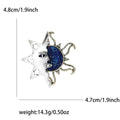 Alloy Enamel Half Sun Brooch Pin For Suits And Sweaters view 6