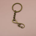 Zinc Alloy LOVE Letter Keychain Bag Charm Gift view 6