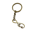 Zinc Alloy LOVE Letter Keychain Bag Charm Gift view 5