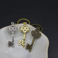 Zinc Alloy Key Shape Keychain Key Ring Gift Accessory view 3